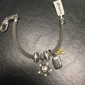 Brighton Beverly Glam Bracelet w/ Congrats charm